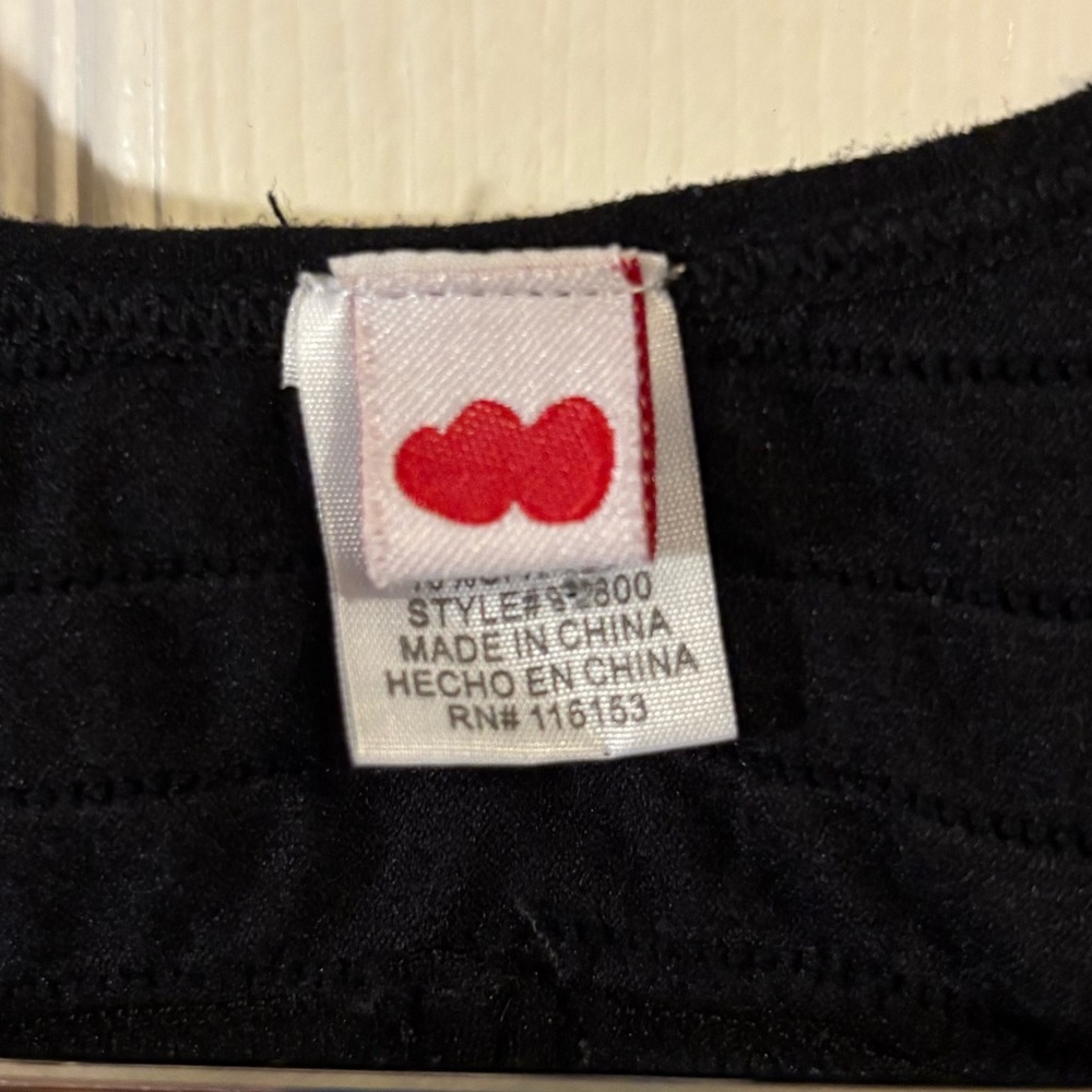 Y2K Style Bodycon Black Ribbed Mini Dress - Picture 4 of 6